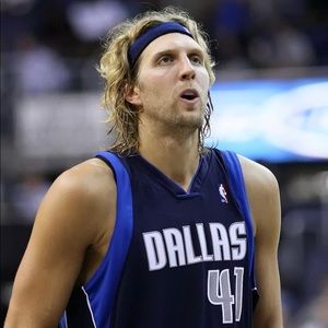 Dirk Nowitzki Dallas Mavericks NBA tagged jersey